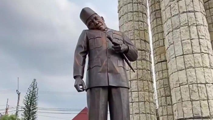 Kepala Patung RI-1 Mereng di Indramayu, Pihak Berwenang Lakukan Penyidikan