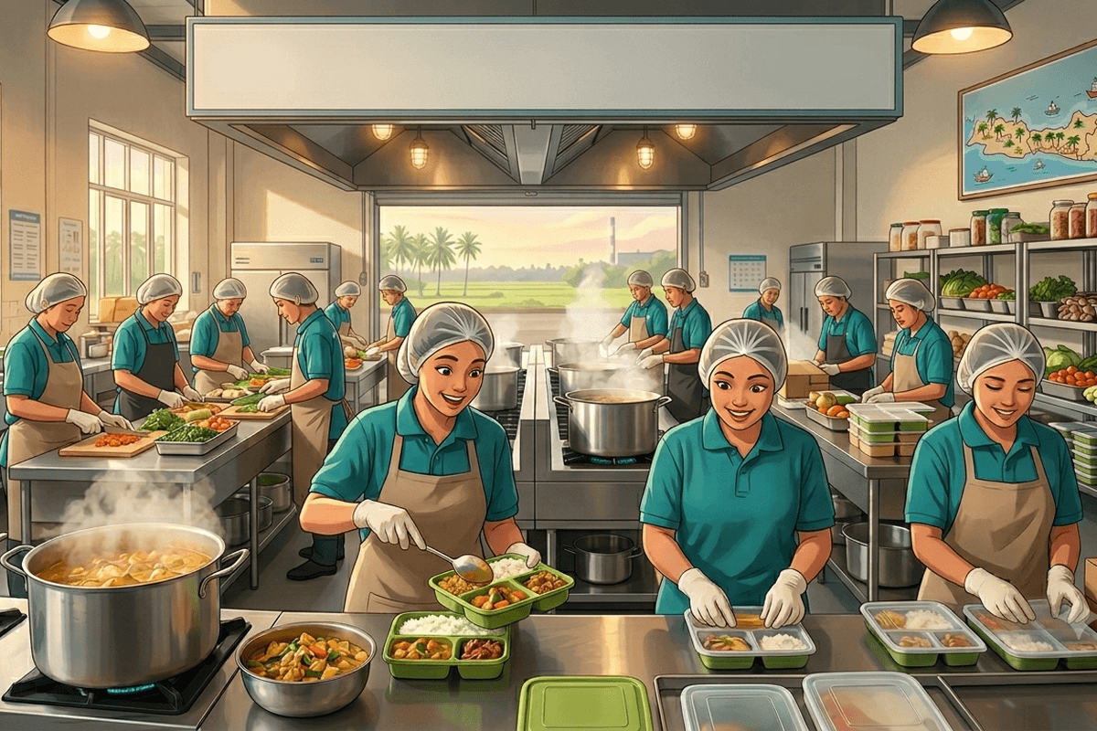 Dapur MBG di Bandung Barat Gunakan AI, Informasi Menu hingga Pengaduan Bisa Lewat WhatsApp