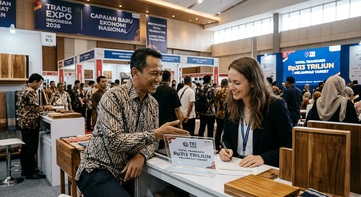 Trade Expo Indonesia 2026 Raih Transaksi Rp313 Triliun: Capaian Baru Ekonomi Nasional
