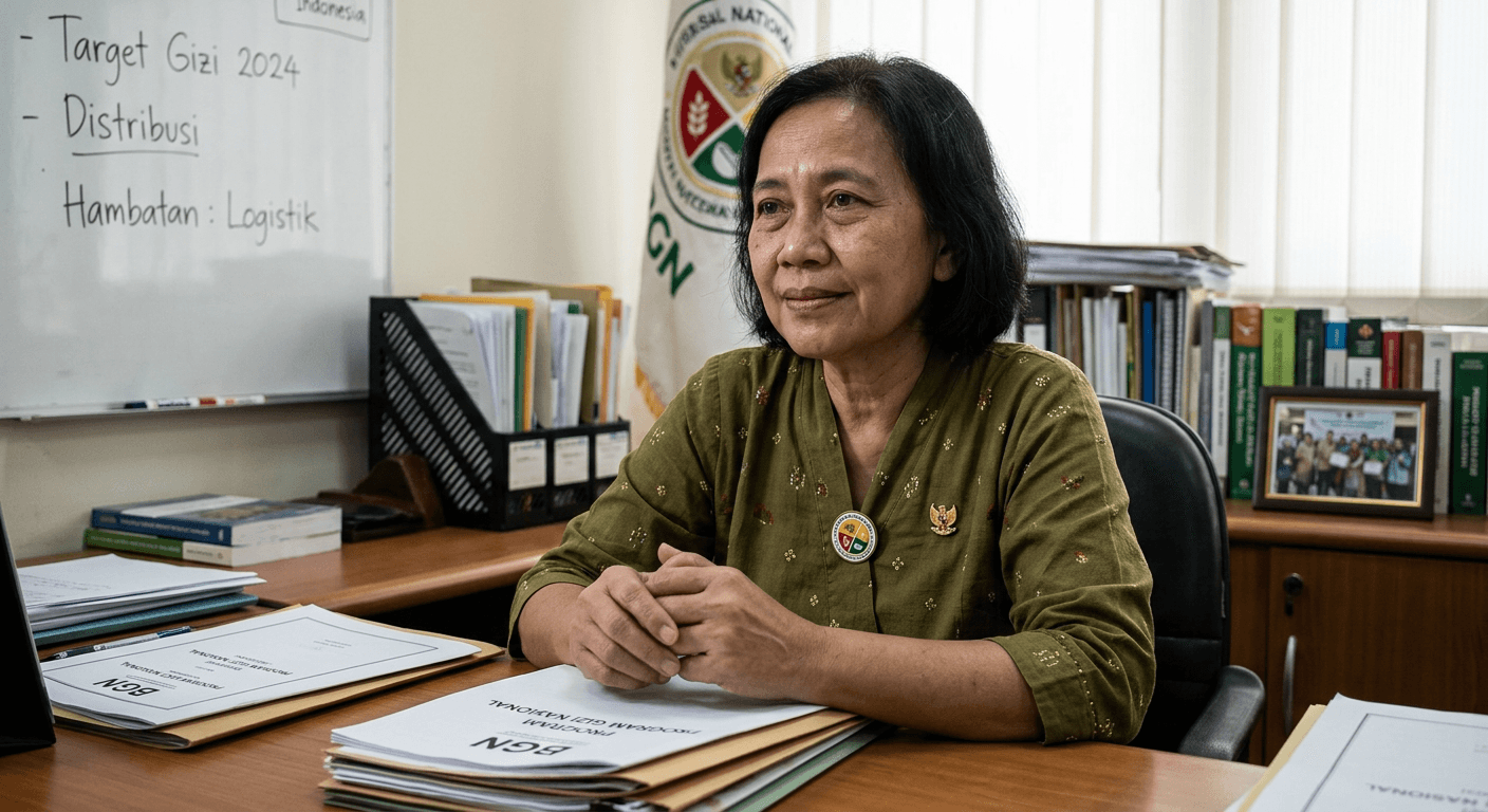 Profil Kepala BGN Nanik Deyang dan Alasan Mundurnya