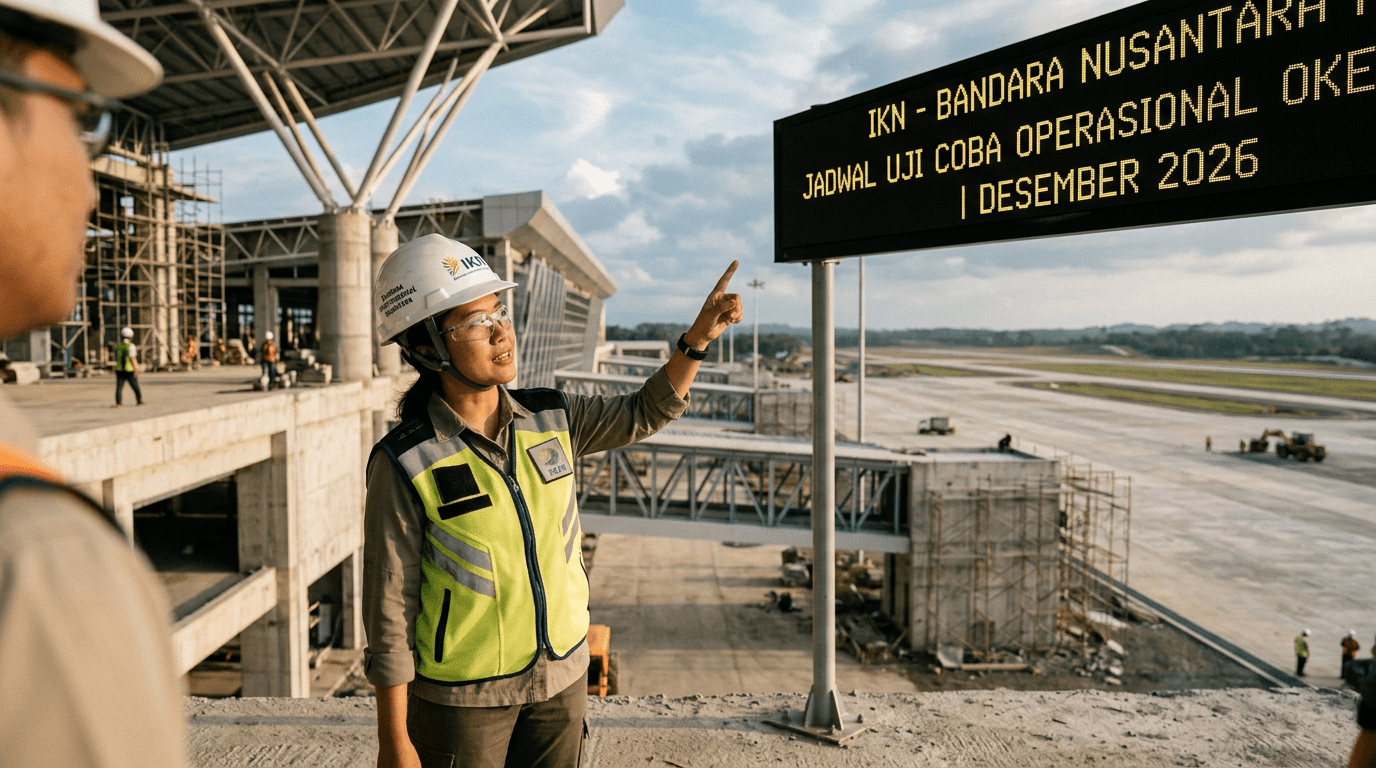 Bandara Baru di Indonesia yang Siap Beroperasi Akhir 2026