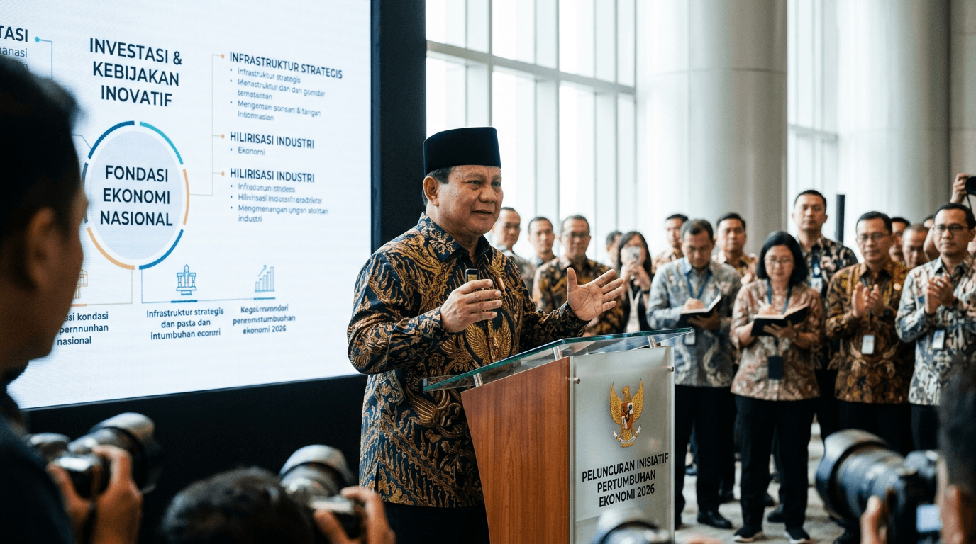 Presiden Prabowo Luncurkan Inisiatif Baru untuk Pertumbuhan Ekonomi Indonesia 2026