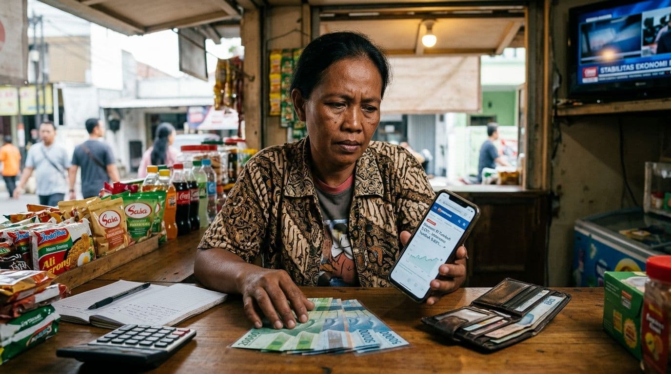 Kenapa Dompet Seret padahal Ekonomi RI Tumbuh?
