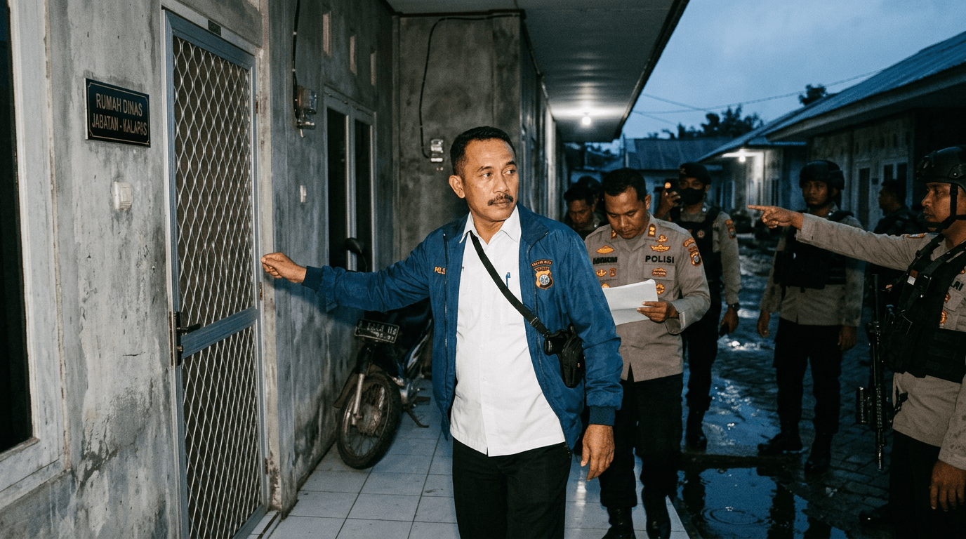 Kronologi Penggerebekan Rumah Dinas Pejabat Lapas