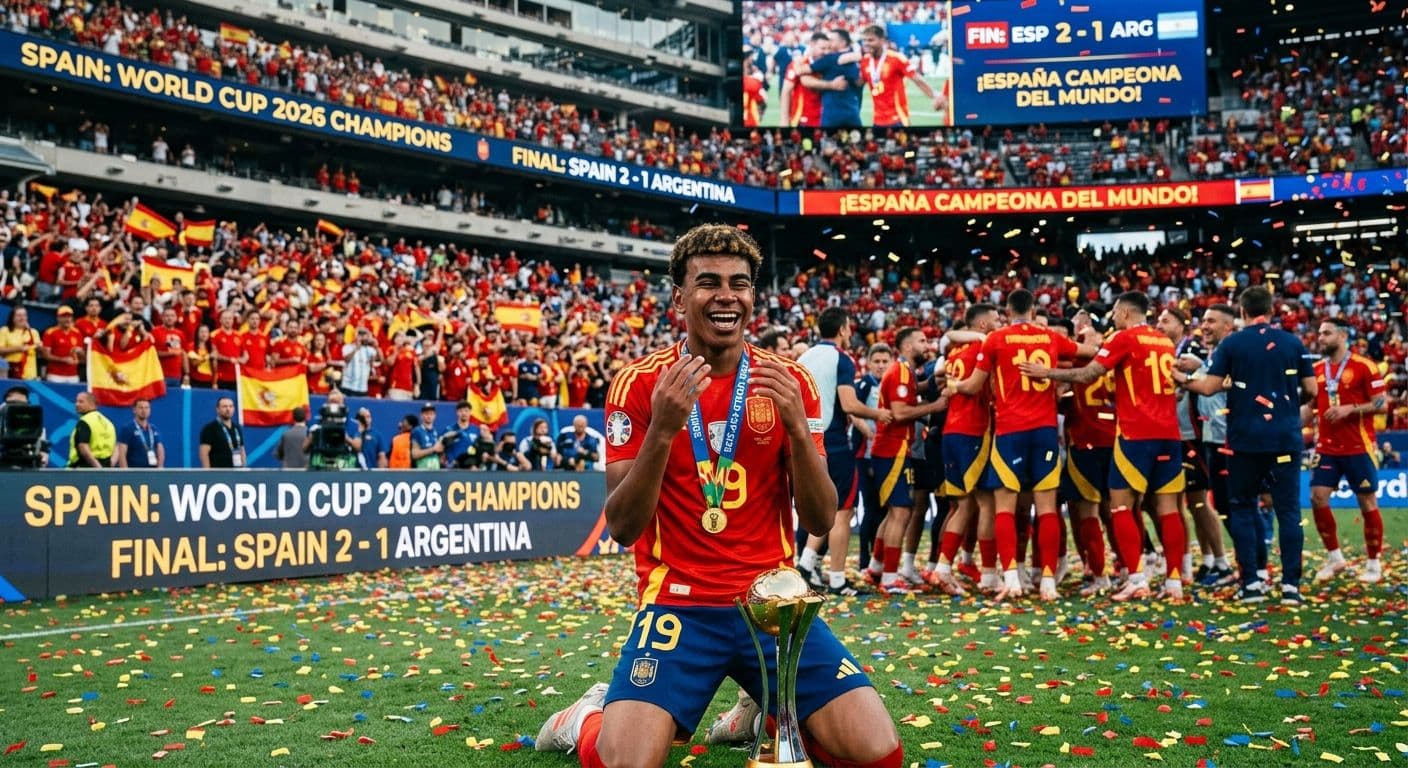 Kisah di Balik Spain Victory Lamine Yam di Piala Dunia