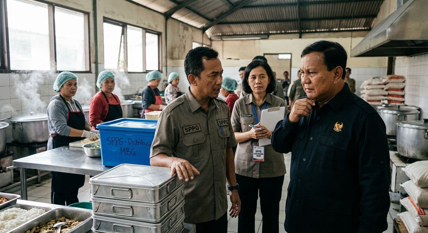 Prabowo Orders Evaluation Rogue Nakal SPPG