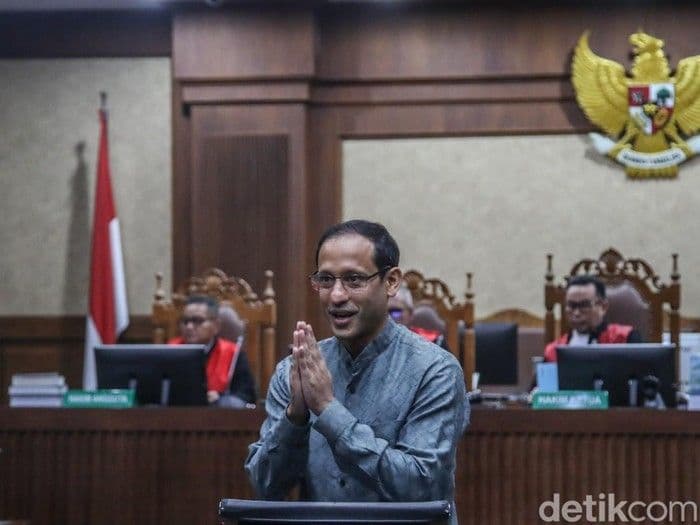 Nadiem Makarim Divonis 10 Tahun Penjara dalam Kasus Korupsi Chromebook