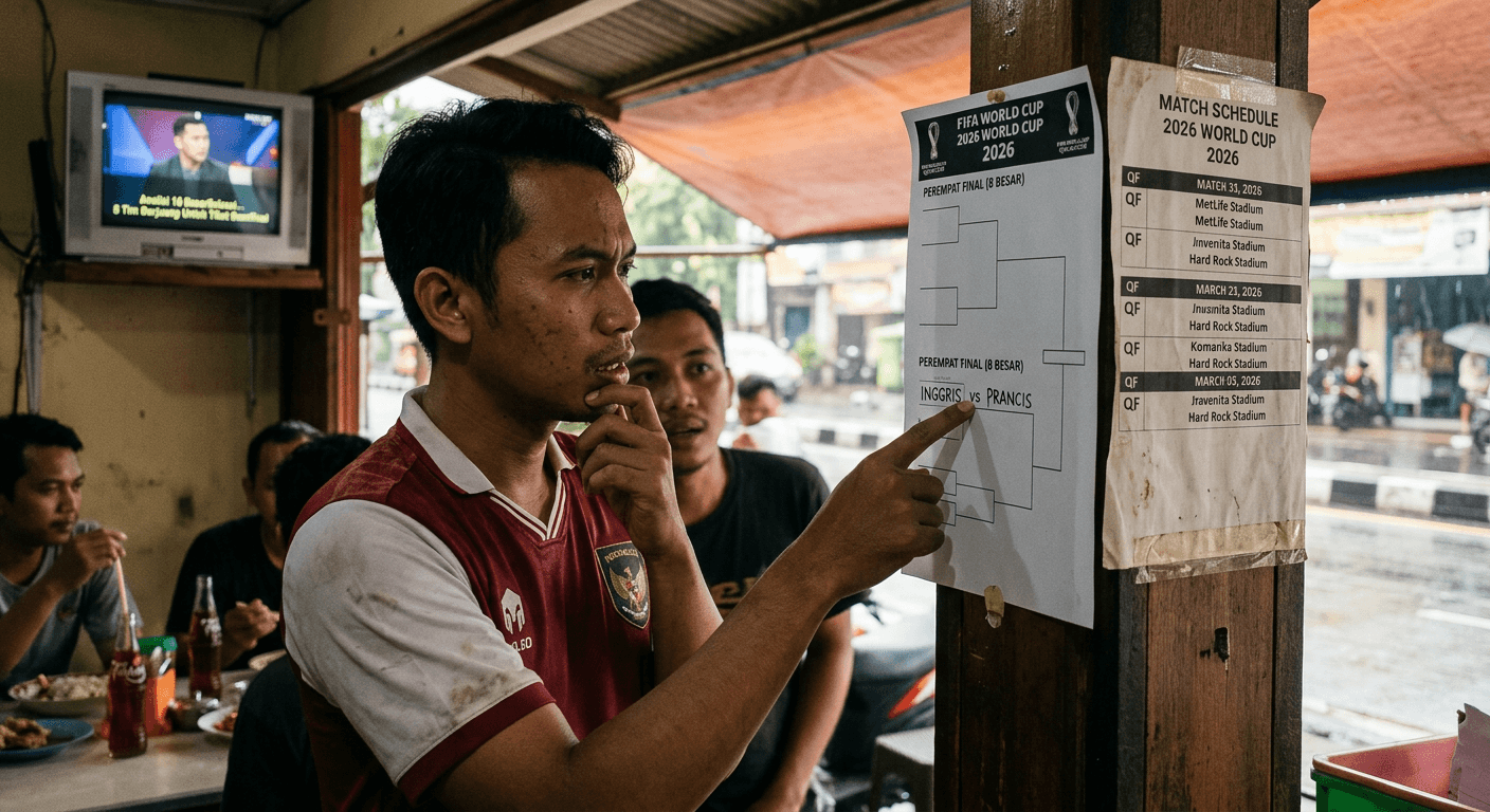Jadwal 8 Besar Piala Dunia 2026: Negara yang Lolos Perempat Final
