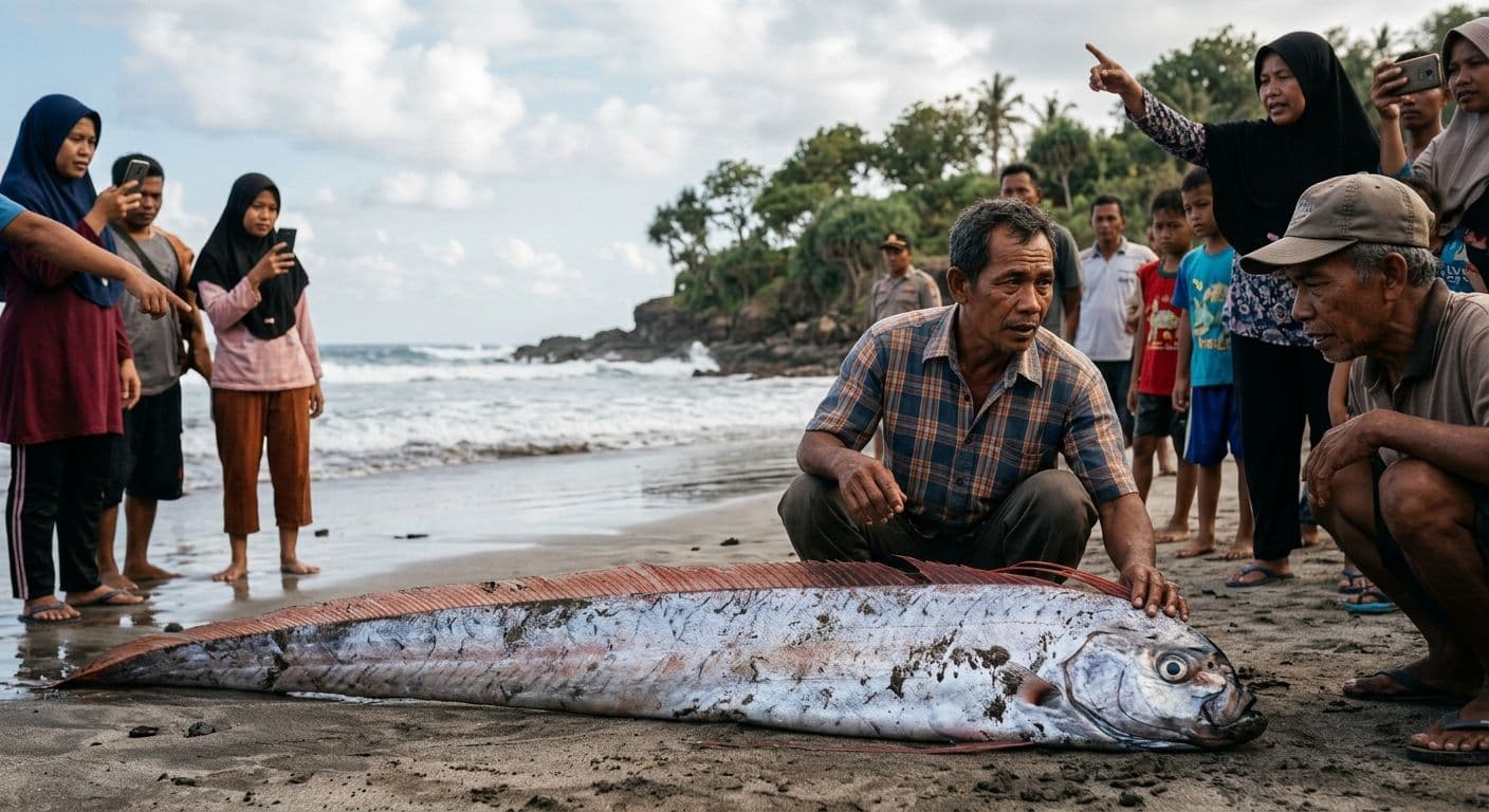 Geger Ikan Kiamat Oar Muncul: Benarkah Tanda Bencana?