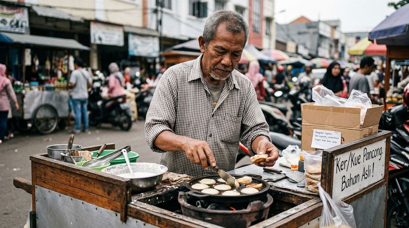 Viral Kakek Penjual Ker: Fakta Tuduhan Es Spons
