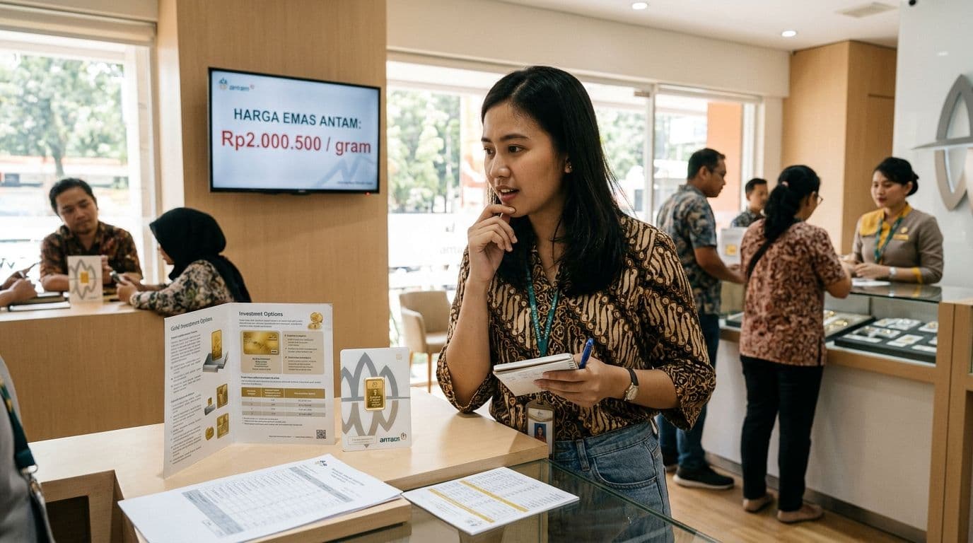 Harga Emas Antam Tembus Rp2 Juta: Apa Langkah Investor?