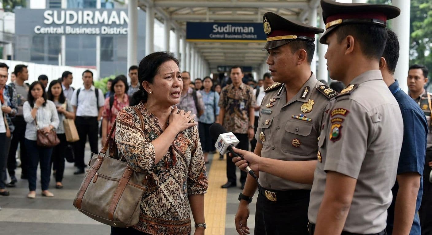 Kronologi Viral Begal Payudara di Sudirman Jakpus