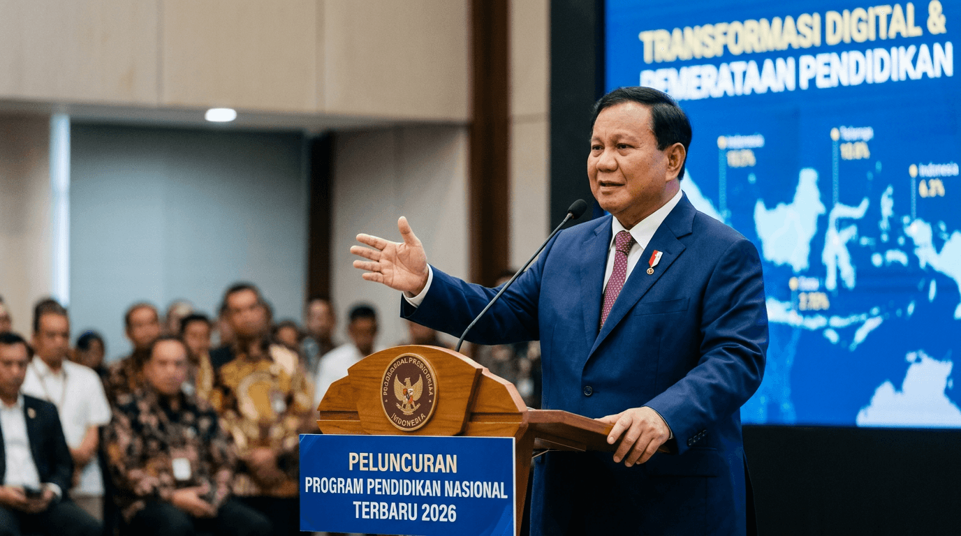 Presiden Prabowo Luncurkan Program Pendidikan Nasional Terbaru 2026