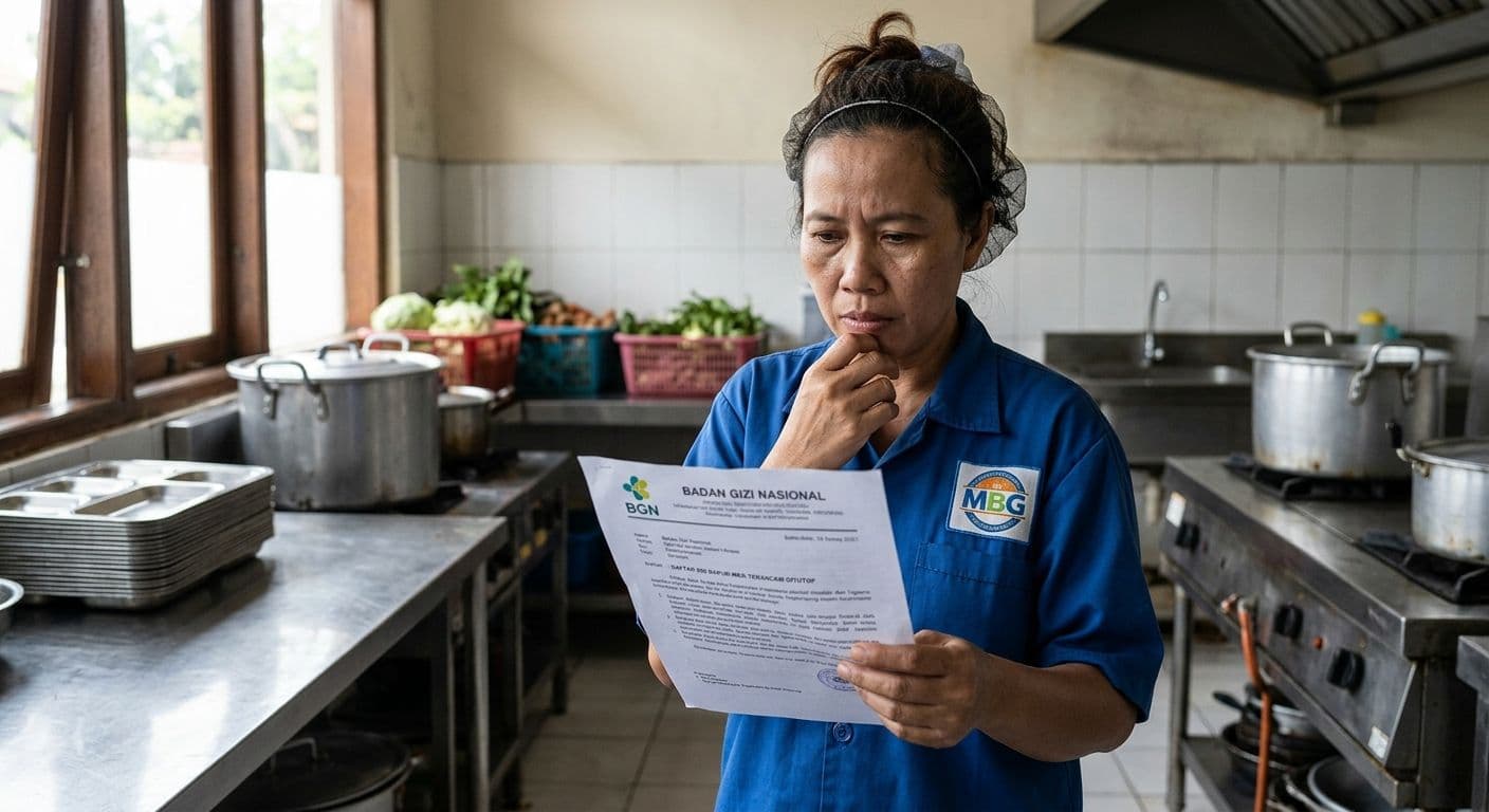 Daftar 950 Dapur MBG yang Terancam Ditutup Permanen
