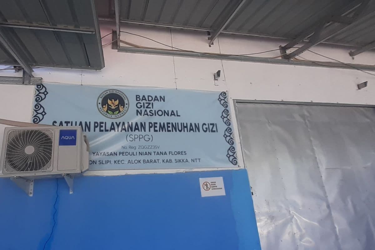 Belum Penuhi Standar Operasional, Dapur MBG di Sikka Dihentikan Sementara