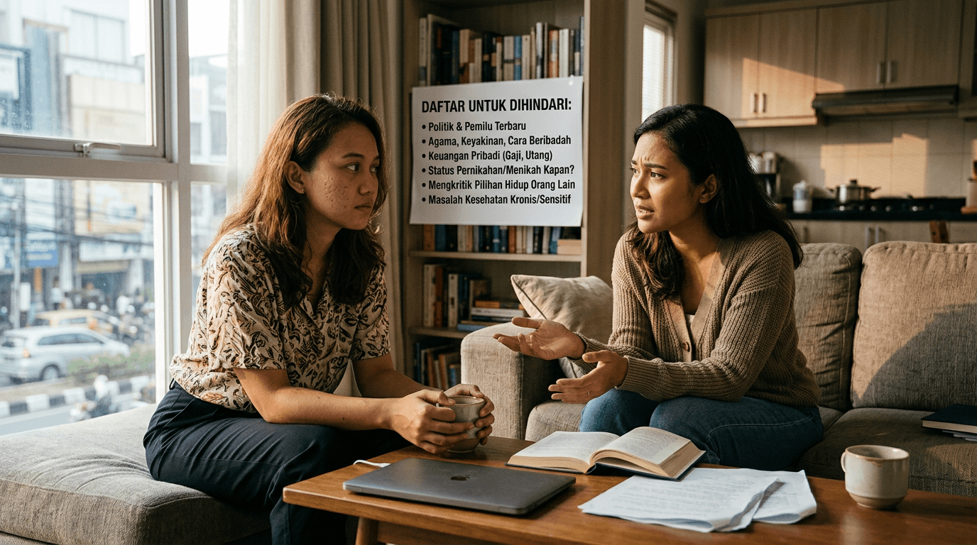 Avoided Topics: Cara Menghindari Obrolan Sensitif