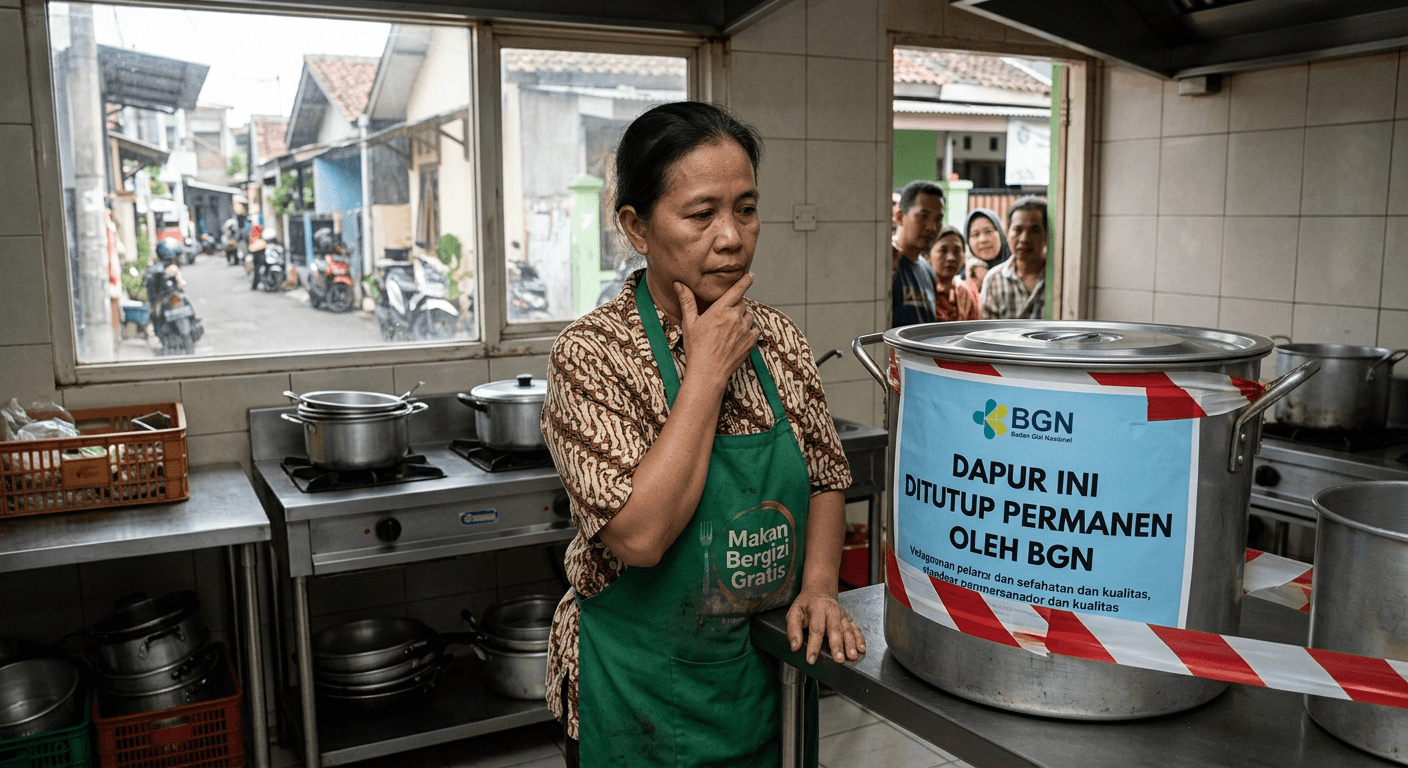 Recent Hot News: BGN Tutup Permanen 833 Dapur MBG