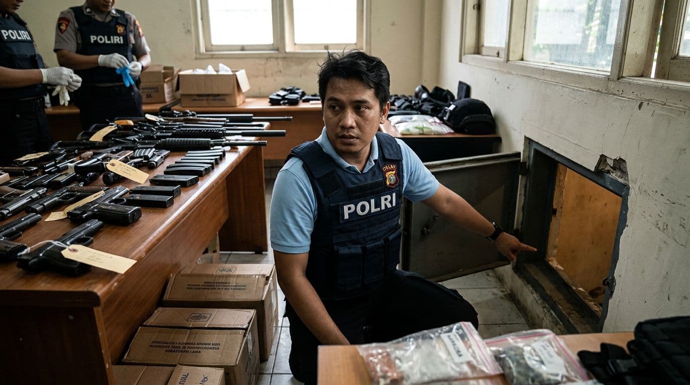Geger Sekolah Swasta Jakarta Temukan 995 Senjata Api!