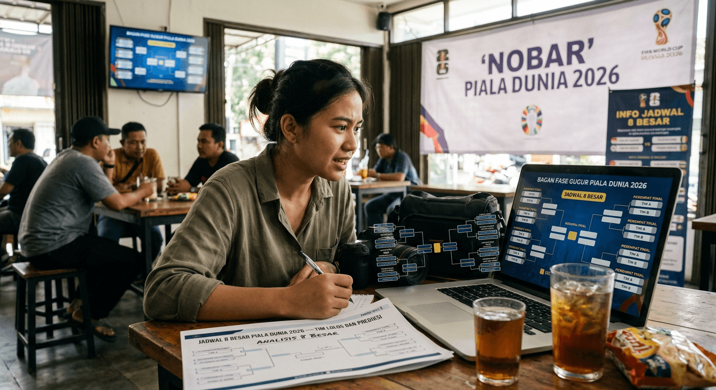 Jadwal 8 Besar Piala Dunia 2026: Bagan dan Pertandingan Fase Gugur