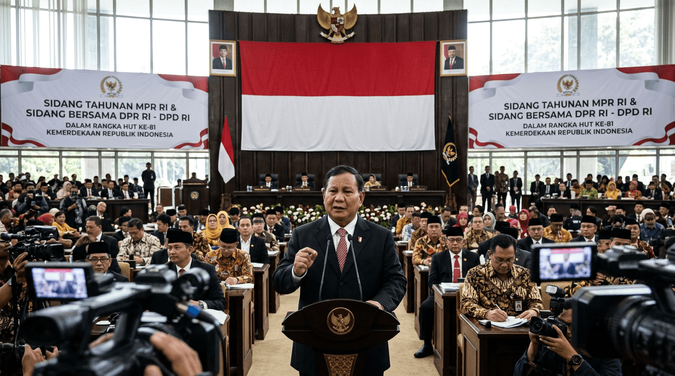Presiden Prabowo Umumkan Strategi Baru Ekonomi Nasional di HUT RI ke-81