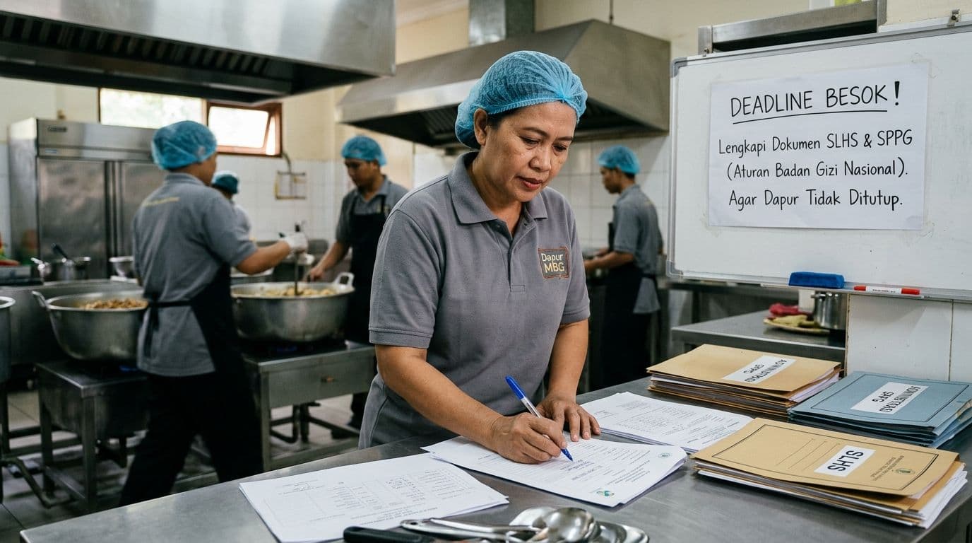 Deadline Besok Dapur MBG dan Aturan Ketat SPPG