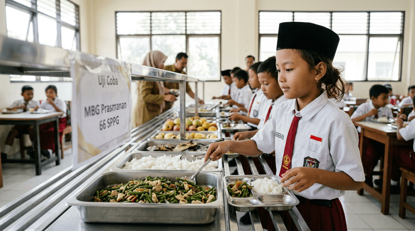 Uji Coba MBG Prasmanan di 66 SPPG: Evaluasi dan Tantangan ke Depan