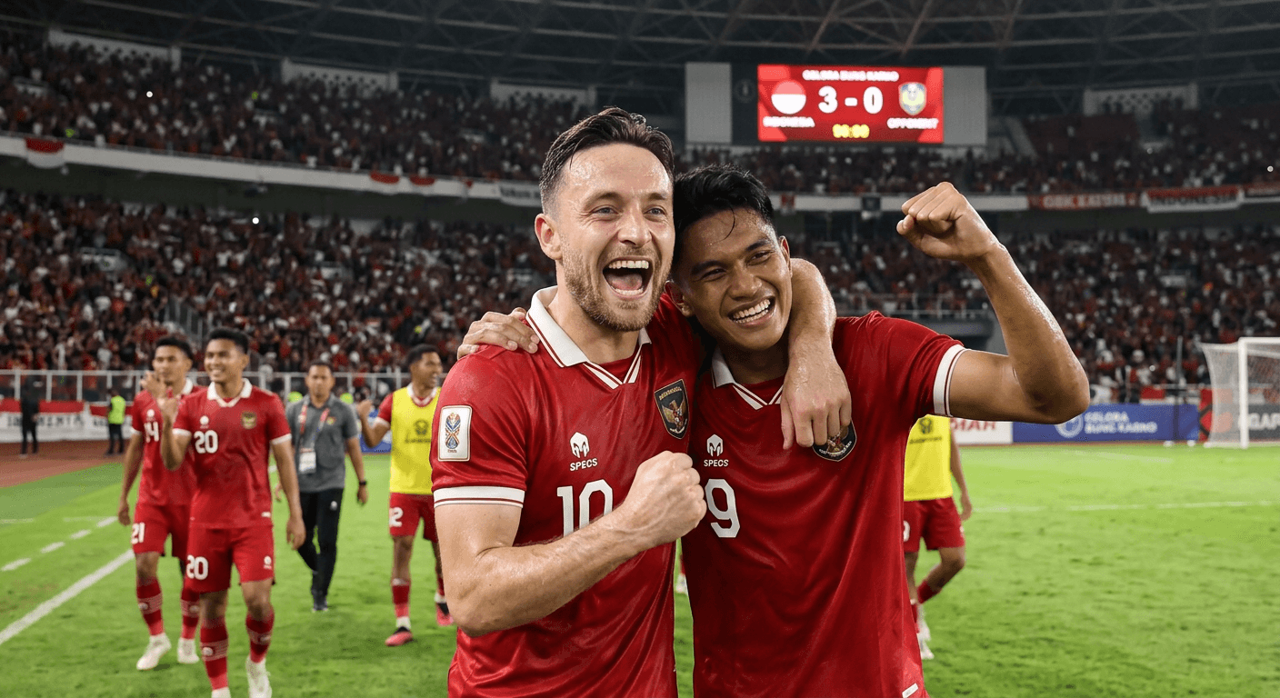 Timnas Indonesia Menang 3-0: Dominasi Garuda di Kancah Internasional