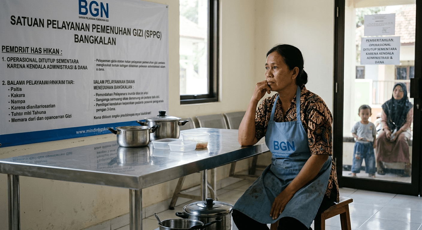 Alasan BGN Hentikan Sementara Operasional 10 SPPG di Bangkalan dan Dampaknya