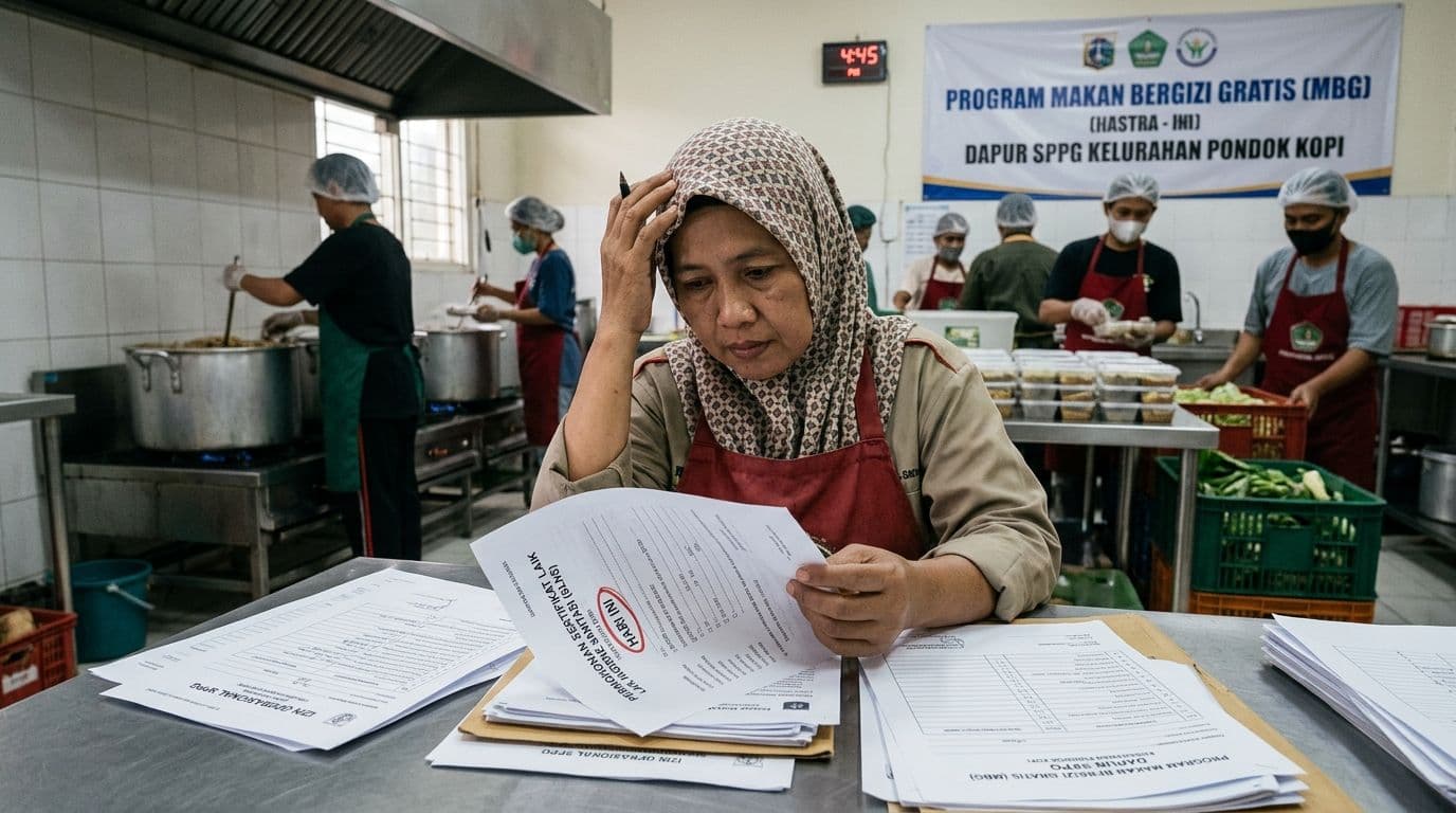 Deadline Hari Ini: Nasib Dapur SPPG Tanpa SLHS