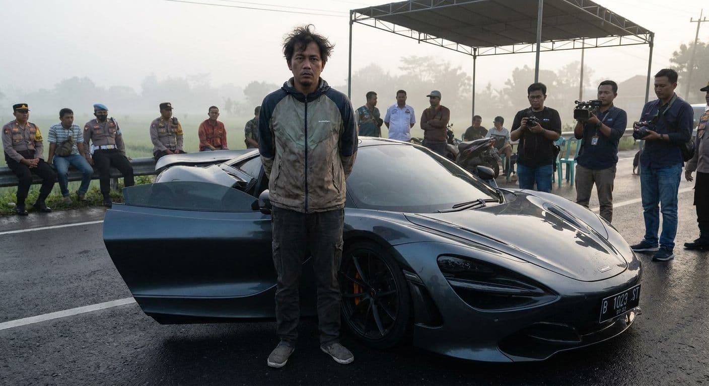 Andra ST: Fakta Viral McLaren Terbelah Dua di Sukoharjo